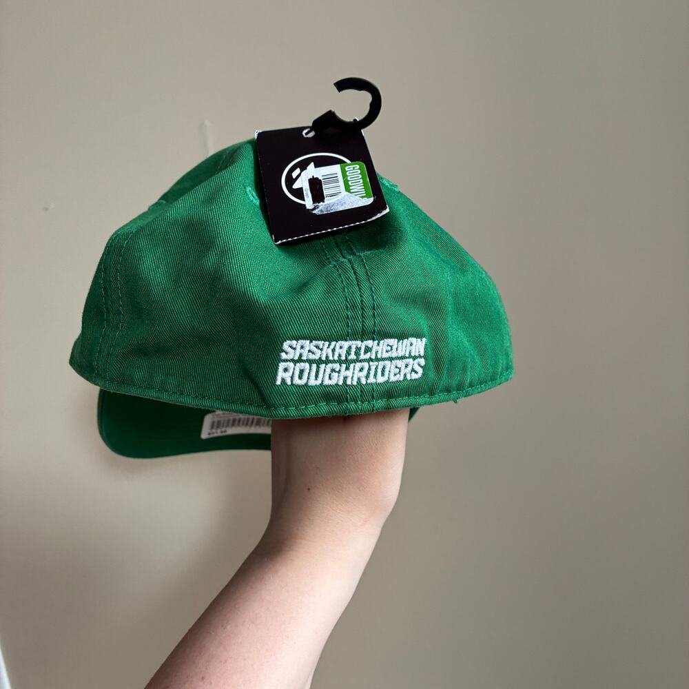NWT Saskatchewan Roughriders '47 franchise fitted S green cap the rider store - Picture 4 of 9